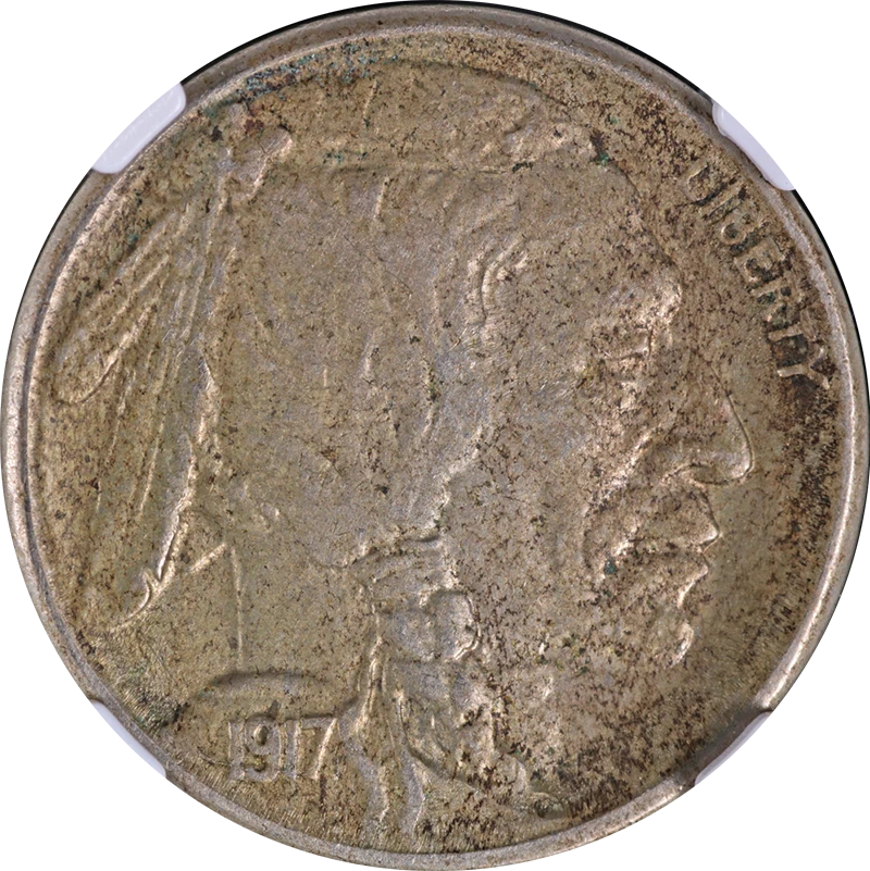 1917-S Buffalo Nickel NGC AU55 Great Eye Appeal - Image 1 of 4
