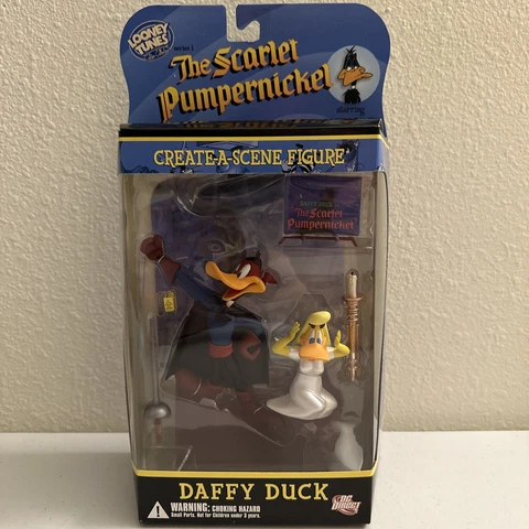 Looney Tunes The Scarlet Pumpernickel DC Direct Daffy Duck Create A Scene Figure Cover