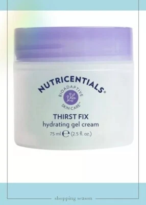 NuSkin Nutricentials Bioadaptive Skin Care Thirst Fix Hydrating Gel Cream - Image 1 of 3