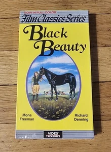 Black Beauty VHS Sealed Tape 1990 Video Treasures Mona Freeman Richard Denning - Picture 1 of 6