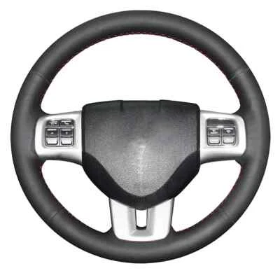 Чехол на руль ручной вышивки натуральная кожа для Dodge Grand Caravan Journey - Изображение 1 из 4