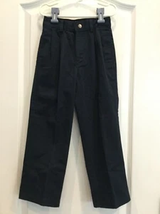 IZOD Boys Dress Pants Size 6 Slim Blue Pleated Two Side and One Back Pocket 88 - Picture 1 of 7