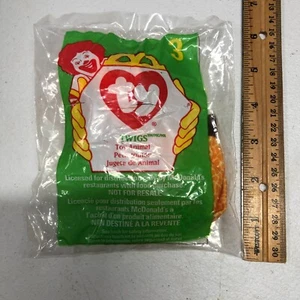 McDonalds 1993/1998 Ty Teenie Beanie Baby Twigs 3 Error Nuevo En Paquete - Imagen 1 de 5