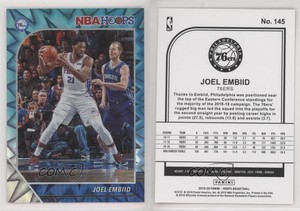 2019-20 Panini NBA Hoops Teal Explosion Joel Embiid #145