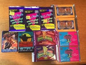 Trading Cards Topps Indiana Jones Power Rangers Last Action Hero Lot Upper Deck - Picture 1 of 1