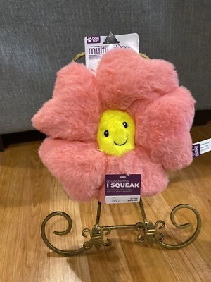 Multipet Flower 🌸 9” Dog ToClinker And Squeaky. - Image 1 of 4