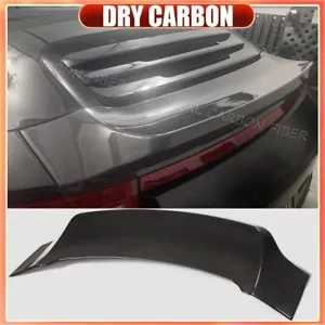 Fits Porsche 911 991 Carrera 4 GTS Rear Trunk Wing Boot Spoiler Lip DRY Carbon - Bild 1 von 18