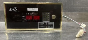 Lathem LTR6-128 Digital Master Clock Control Bell Ringer Time. Missing Key. Used - Picture 1 of 19