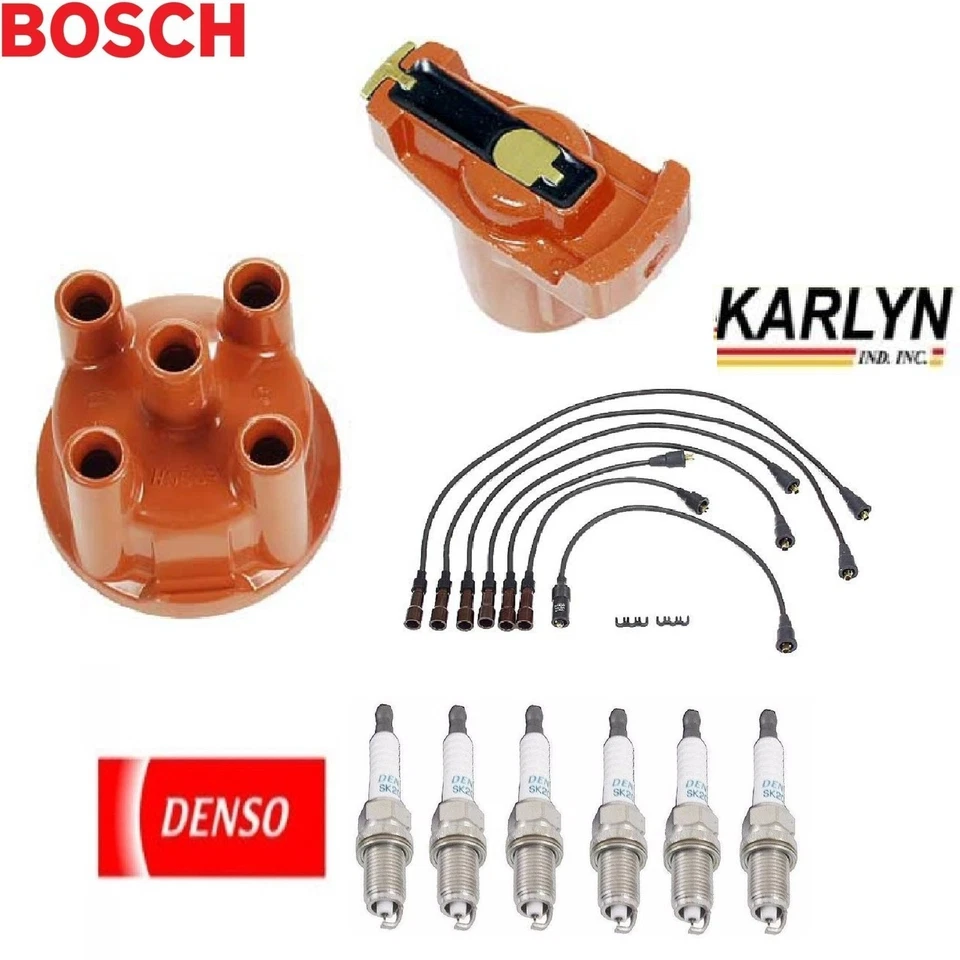 Ignition Kit Distri.Cap Rotor Plugs Wire for Mercedes-Benz 250S 1966-1967 - Image 1 of 1