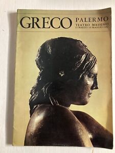 Greco Palermo teatro Massimo 13 marzo-16 maggio 1982