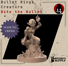 Gollum Lotr Creature 3Dprinted Mini Bullet Rings  Evil By Bite The Bullet 3D Dnd