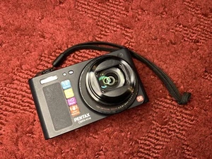 PENTAX Pentax Optio RZ18 16.0MP Digital Camera - Black Tested Works NO CHARGER - Picture 1 of 19