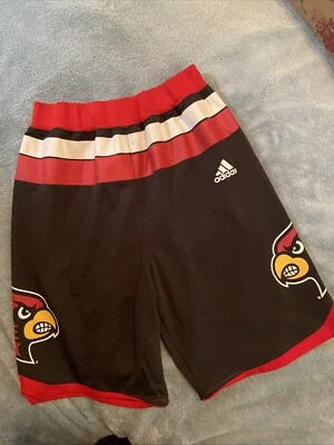 Pantalones cortos de baloncesto Adidas Louisville Cardinals para niños talla 10-12 Foto 1 de 4