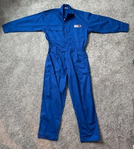 Genuine Japan OEM Suzuki Mechanic Coverall Jumpsuit LL Blue - Picture 1 of 10