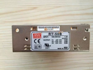 One New MEAN WELL RT-50B Switching Power Supply - Picture 1 of 2