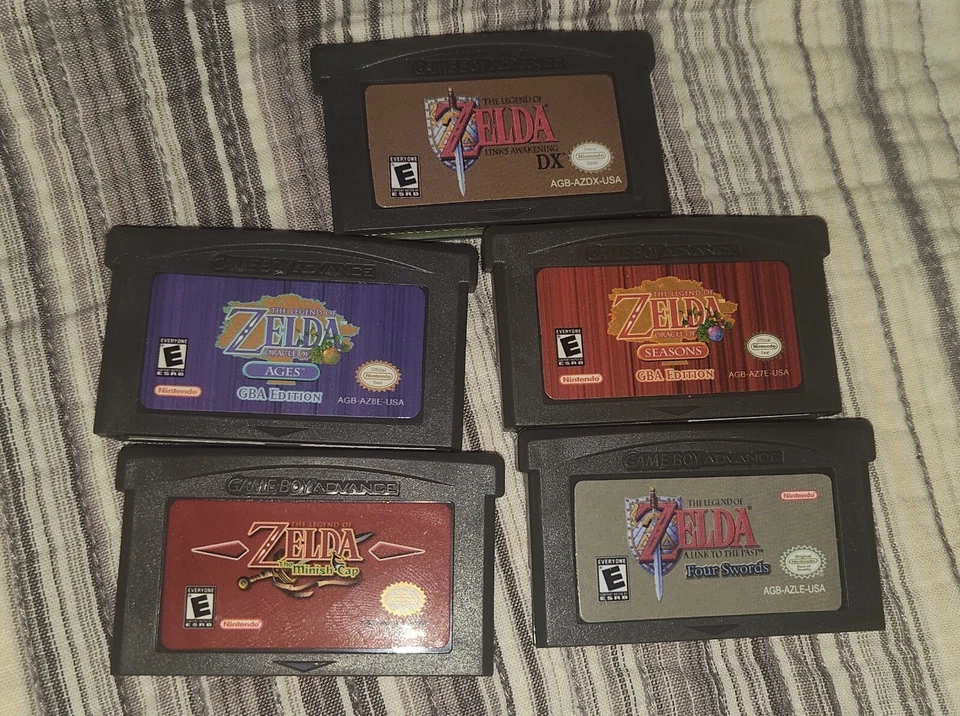 Legend Of Zelda Spielkassetten Gameboy Advance GB/GBA/NDS - Bild 1 von 1