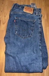Levi’s Mens 505 Straight Jeans Size 34 X 32 2046 - Picture 1 of 9