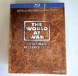 The World At War The Ultimate Restored Edition 9 Disc Blu-ray Set - Picture 1 of 7