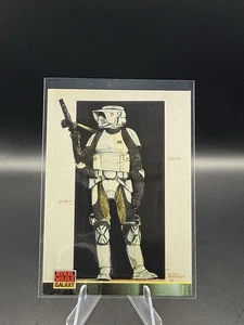 1994 STAR WARS GALAXY: FILM PRODUCTION & POSTER ART. #183 A SPEEDER BIKE - Picture 1 of 2