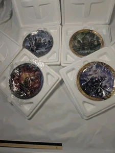 Lord of the Rings Bradford Exchange Collectible Plates Lot of 4 Limited Edition - Picture 1 of 6