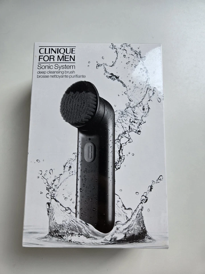 Clinique Men's Sonic System Purifying Cleansing Brush - BRAND NEW & SEALED - Image 1 of 3