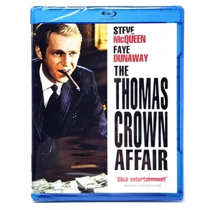 Thomas Crown Affair Blu Ray Unopened - Steve McQueen - Imagen 1 de 6