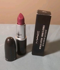 MAC Metallic Lipstick 3 g 0.1 oz Wild Nectar In Box New - Picture 1 of 2