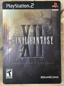 Final Fantasy XII 12 Edizione da Collezione Steel Book - Sony PlayStation 2 PS2 - Foto 1 di 8
