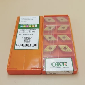 OKE DNMG150612-OPM OC2025 DNMG443-OPM Carbide inserts turning blade 10Pcs - Picture 1 of 2