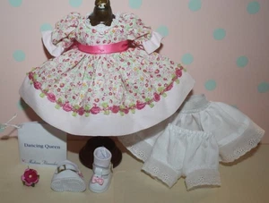 8" Madame Alexander Pink Calico Outfit mit Etikett DANCING QUEEN - Bild 1 von 6