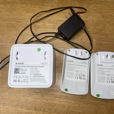 Tenda Technology NOVA MW3 Whole Home MESH - 3 件装(Mesh5 型号)白色  — 第 1/4 张图片