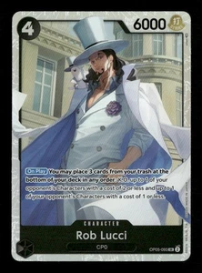 Rob Lucci OP05-093 One Piece Awakening of the New Era SR CASI NUEVO Inglés - Imagen 1 de 2