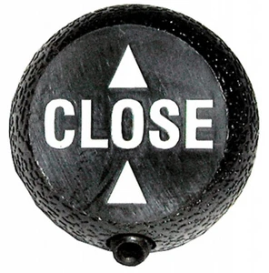 1971-76 CORVETTE KNOB-VENT-NON AIR CONDITIONING-EACH-71-76 (#E4008) ! - Bild 1 von 1