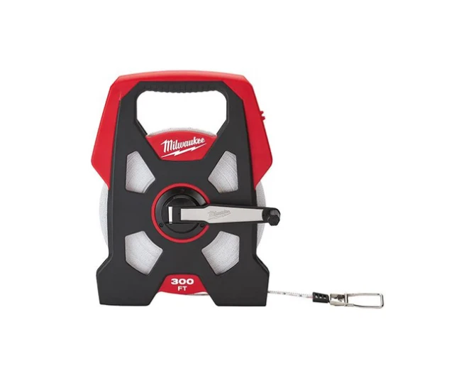 Milwaukee 48-22-5230 Open Reel Long Tape 300ft - Black