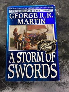 A Storm Of Swords Signed First Edition - Foto 1 di 7