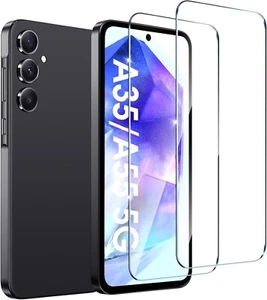 PROTECTOR PANTALLA PARA SAMSUNG GALAXY A35 / A55 5G 6.6" CRISTAL VIDRIO TEMPLADO - Imagen 1 de 2