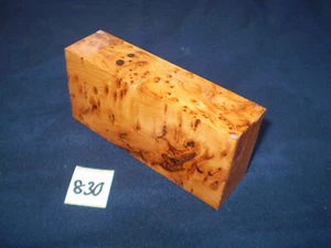 Eibe Maser manico coltello XL blocco manico coltello 120 x 57 x 31 mm n. 830 - Foto 1 di 3