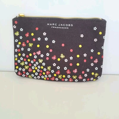Bolso sin asas Marc Jacobs Fragancias Negro Floral Cosméticos Mariposa Pequeño  Foto 1 de 4