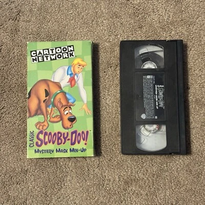 Scooby-Doo Mystery Mask Mix-Up (VHS 1995) Cartoon Network Classic Rare - Image 1 of 2