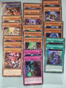 LOTTO BASE DECK MEKK-KNIGHT CAVALIERE VIOLA BLU LINK OTK ITA YUGIOH YU-GI-OH! - Foto 1 di 1