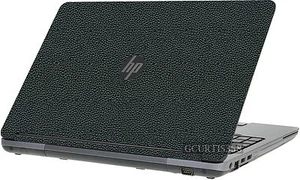 LEATHER Vinyl Lid Skin Cover Decal fits HP ProBook 655 G1 Laptop - Picture 1 of 1