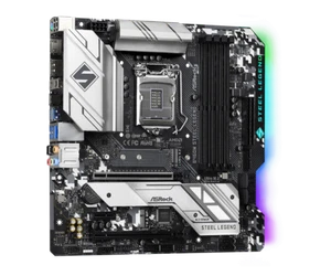 ASRock B460M Steel Legend Socket 1200 moederbord DDR4 Up to 128GB HDMI DP - Imagen 1 de 4