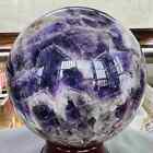 Top Natural Dream Amethyst Sphere Polished Quartz Crystal Ball Healing 2022G