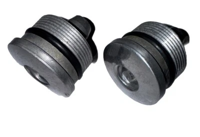 Coppia Tappi Stelo Forcella Moto Epoca Diametro 34x Passo 1 - Imagen 1 de 4