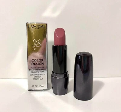 LANCOME COLOR DESIGN 329 LOVE IT SENSATIONAL EFFECTS CREAM LIP COLOR 0.14 OZ NIB - Image 1 of 2