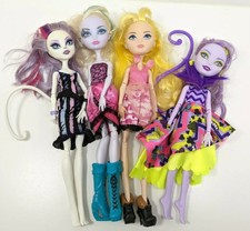 Ever After High Doll Kitty Cheshire Monster High Catrine DeMew 4 Doll Bundle