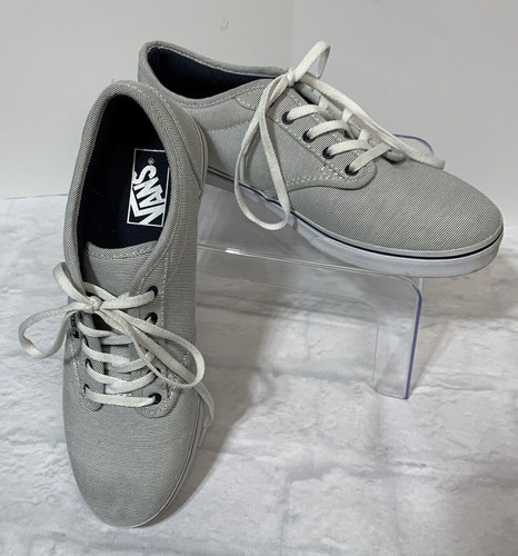 Scarpe da sneaker da donna Vans Off the Wall Melanie bianche blu navy a righe taglia 8 5