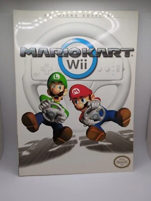 Mario Kart Wii Premiere Edition Prima Game Strategy Guide Book [NO POSTER] - Image 1 of 2