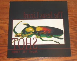 The Jesus Lizards Shot Sticker Decal Window Cling Square 1996 Promo 9.5x9.5 Jumb - Picture 1 of 2