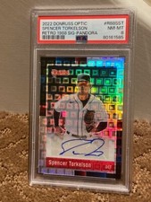 2022 Donruss Optic 1988 Retro Pandora Spencer Torkelson PSA 8 Auto Card /20 POP1